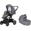 Kombi-Kinderwagen HARTAN Topline 4.0 GTS grau (little zoo) Baby Kinderwagen Kombikinderwagen