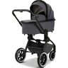 Kombi-Kinderwagen MOON "Resea+, anthrazit/black melange" schwarz (anthrazit, black matt) Baby Kinderwagen Kombikinderwagen