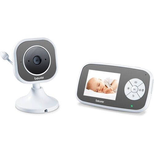 Video-Babyphone BEURER "BY 110" Babyphones grau Baby Babyphone Babyüberwachung Babyphones