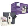 Babyphone PHILIPS AVENT "Advanced SCD882/26 Video" Babyphones weiß Baby Babyphone