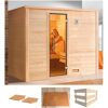 WEKA Sauna Bergen 3 Saunen beige (natur) Saunen