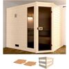 WEKA Sauna Valida Eck 3 Saunen beige (natur) Saunen