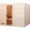 WEKA Sauna Valida Saunen beige (natur) Saunen