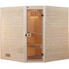 WEKA Sauna Valida Saunen beige (natur) Saunen