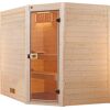 WEKA Sauna Valida Saunen beige (natur) Saunen