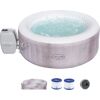 Whirlpool BESTWAY LAY-Z-SPA Cancun AirJet™ Whirlpools Gr. H: 66 cm, 669 l, rosa (rosa, weiß) Whirlpools