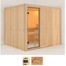 KARIBU Sauna "Gitte" Saunen beige (naturbelassen) Saunen