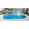 Poolverdeck KWAD "Cabrio Dome" Verdecke farblos (transparent) Poolplanen