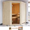 WELLTIME Sauna "Fedder" Saunen beige (naturbelassen) Saunen