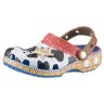 Clog CROCS "Toy Story Woody Classic K" Gr. 34, bunt (navy, multi) Kinder Schuhe