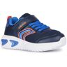 Sneaker GEOX "J ASSISTER BOY C" Gr. 34, blau (navy, royalblau) Kinder Schuhe Sneaker