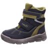 Winterstiefel SUPERFIT "MARS WMS: Mittel" Gr. 27, blau (blau, grün) Kinder Schuhe Stiefel Boots