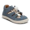 Slip-On Sneaker BISGAARD "fletcher" Gr. 29, blau (jeansblau natur) Kinder Schuhe Sneaker