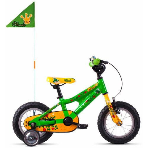 Ghost Kinderfahrrad GHOST "POWERKID AL 12 K" Fahrräder 18 cm, 12 Zoll (30,48 cm), grün Kinder Kinderfahrzeuge Fahrrad