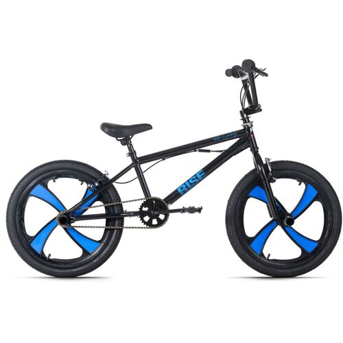 KS Cycling BMX-Rad Rise, 1 Gang, ohne Schaltung 28 cm, 20 Zoll (50,80 cm) schwarz Kinder BMX-Räder Fahrräder Zubehör