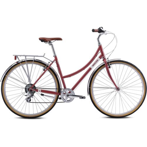 Breezer Bikes Trekkingrad BREEZER BIKES „DOWNTOWN EX ST“ Fahrräder Gr. 46 cm, 28 Zoll (71,12 cm), rot Trekkingräder