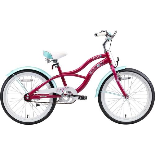 Jugendfahrrad BIKESTAR Fahrräder Gr. 29 cm, 20 Zoll (50,80 cm), lila Kinder Alle Fahrräder