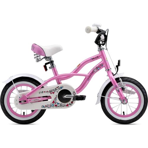 Kinderfahrrad BIKESTAR Fahrräder Gr. 20,6 cm, 12 Zoll (30,48 cm), rosa Kinder Kinderfahrräder