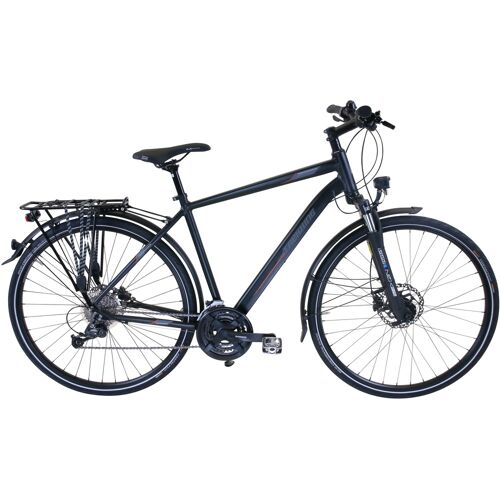 Performance Trekkingrad PERFORMANCE Fahrräder Gr. 52 cm, 28 Zoll (71,12 cm), schwarz Trekkingräder