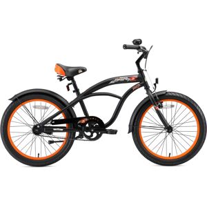 Jugendfahrrad BIKESTAR Fahrräder Gr. 29 cm, 20 Zoll (50,80 cm), schwarz Kinder Alle Fahrräder