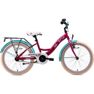 Jugendfahrrad BIKESTAR Fahrräder Gr. 29 cm, 20 Zoll (50,80 cm), lila Kinder Alle Fahrräder