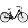 E-Bike ZÜNDAPP "Green 3.7" E-Bikes Gr. 48 cm, 28 Zoll (71,12 cm), schwarz (blau, schwarz) E-Bikes Alltag