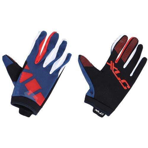 Xlc Fahrradhandschuhe XLC „Langfingerhandschuh MTB CG-L14“ Handschuhe Gr. L, bunt (blau, rot, weiß) Fahrradhandschuhe