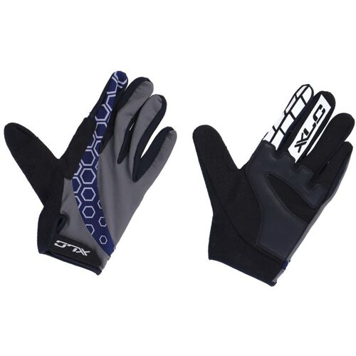 Xlc Fahrradhandschuhe XLC „Langfingerhandschuh Enduro CG-L13“ Handschuhe Gr. L, blau (blau, grau, schwarz) Fahrradhandschuhe