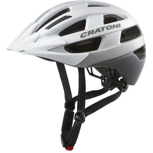 Cratoni Fahrradhelm CRATONI „City-Fahrradhelm Velo-X“ Helme Gr. 58/60 Kopfumfang: 58 cm – 60 cm, weiß (weiß matt) Fahrradhelme für Erwachsene