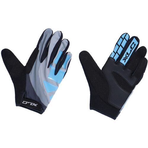 Xlc Fahrradhandschuhe XLC „Langfingerhandschuh Enduro CG-L13“ Handschuhe Gr. XL, blau (schwarz, grau, türkis) Fahrradhandschuhe