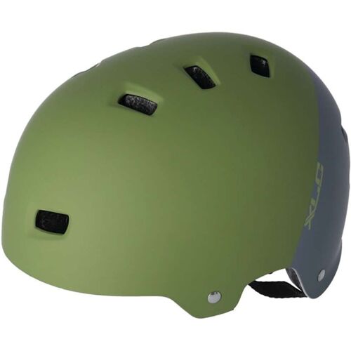 Xlc Fahrradhelm XLC „BH-C22“ Helme Gr. 58/61 Kopfumfang: 58 cm – 61 cm, grün (olive, grau) Fahrradhelme für Erwachsene