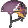 Fahrradhelm ABUS "SKURB ACE" Helme Gr. S Kopfumfang: 51 cm - 56 cm, schwarz (iriedaily plum) Fahrradhelme für Erwachsene