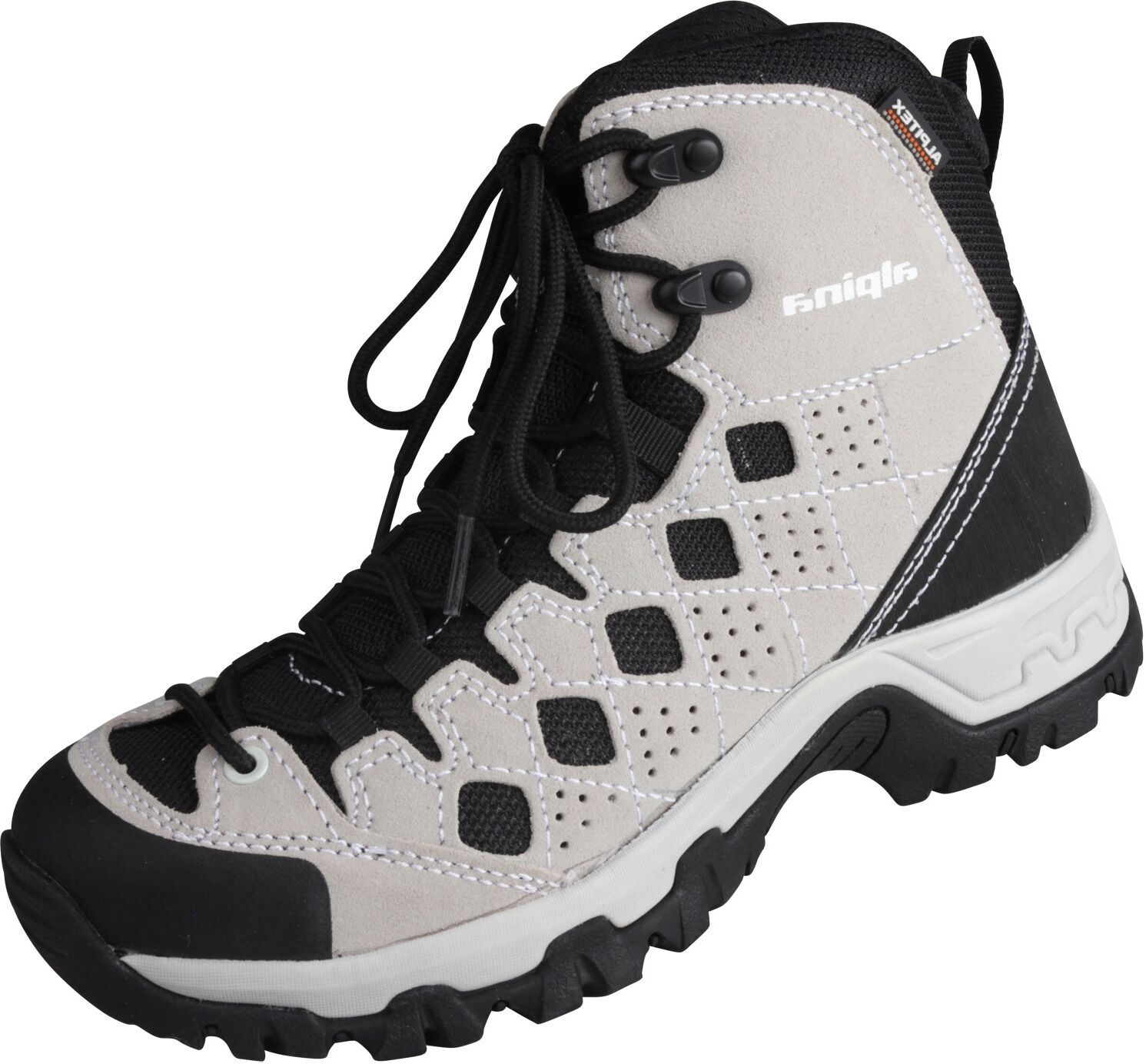 Outdoorschuh ALPINA SPORTS "Darina" Gr. 42, grau (grau, schwarz) Schuhe Damen