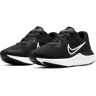 Laufschuh NIKE "RENEW RUN 2" Gr. 37,5, schwarz-weiß (black, white, dk, smoke, grey) Schuhe Damen