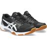 Indoorschuh ASICS "GEL-ROCKET 11" Gr. 42, schwarz (black, pure silver) Schuhe Sportschuhe