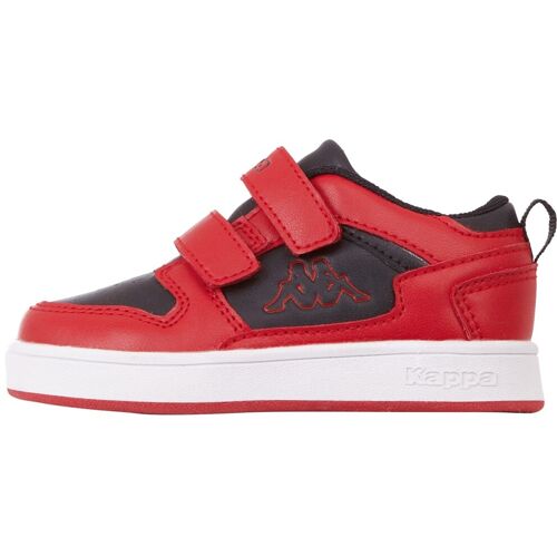 Kappa Sneaker KAPPA Gr. 22, rot (red, black) Kinder Schuhe Sneaker in kinderfußgerechter Passform