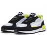 Sneaker PUMA "Graviton Jugendliche" Gr. 37.5, grau (silver mist white black lime sheen gray) Kinder Schuhe