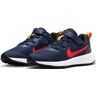 Laufschuh NIKE "REVOLUTION 6 (PS)" Gr. 28, blau (midnight navy) Schuhe Kinder