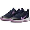 Laufschuh NIKE "OMNI MULTI-COURT INDOOR COURT (GS)" Gr. 37,5, schwarz (obsidian) Schuhe Kinder