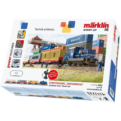 Märklin Modelleisenbahn-Set MÄRKLIN "Märklin Start up - Containerzug 29453" Modelleisenbahnen bunt Kinder Altersempfehlung Modelleisenbahnen Für Einsteiger, Made in Europe