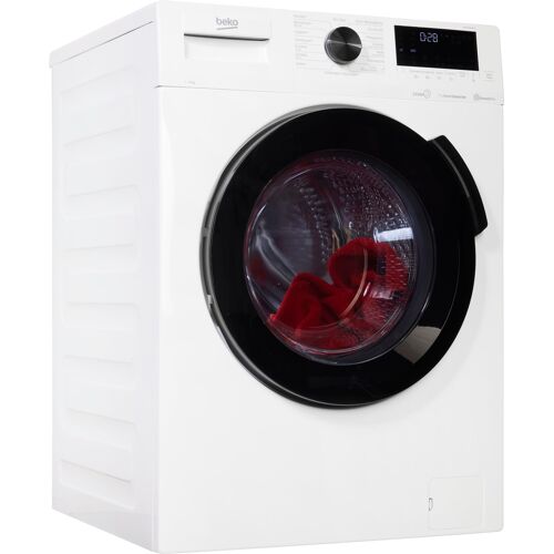 Beko A (A bis G) BEKO Waschmaschine "WMC91464ST" Waschmaschinen , weiß Frontlader Waschmaschine