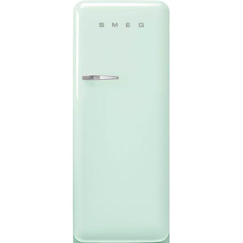 Smeg D (A bis G) SMEG Kühlschrank "FAB28_5" Kühlschränke Rechtsanschlag, grün Retrokühlschränke