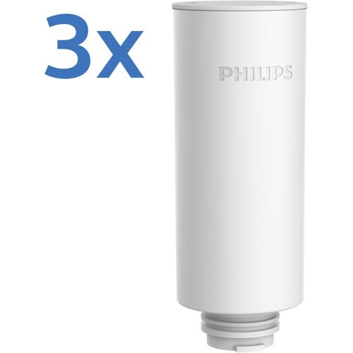 Philips Wasserfilter PHILIPS "(Philips Sofort-Wasserfilter)" Filterkartuschen Gr. 3 St., weiß Wasserfilter schneller ist als ein herkömmlicher Wasserfilterkrug