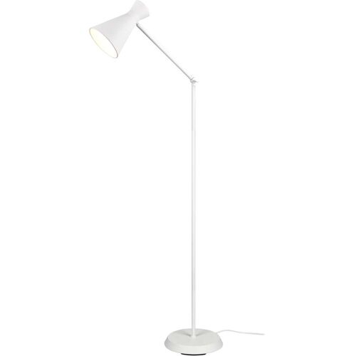 Stehlampe TRIO LEUCHTEN "Enzo" Lampen Gr. 1 flammig, Höhe: 150,0 cm, weiß (weiß matt) Bogenlampe Bogenlampen