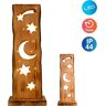 LED Dekoobjekt NÄVE "Light Moon/Stars" Lampen Gr. Höhe: 60 cm, beige (natur) Deko-Objekte