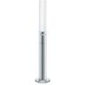 Außen-Stehlampe STEINEL "GL 60 S" Lampen Gr. Ø 12 cm Höhe: 103,8 cm, silberfarben (edelstahlfarben) LED Außenstandleuchten 360 Bewegungsmelder, Opalgas,Höhenverstellbar, LED-Poller-Wegeleuchte