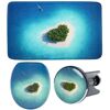 Badaccessoire-Set SANILO Dream Island Badaccessoires-Sets blau (türkis, blau) Bad-Accessoires Sets