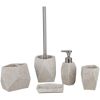 Badaccessoire-Set AXENTIA Santorino Badaccessoires-Sets beige Bad-Accessoires Sets