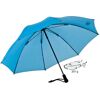 Stockregenschirm EUROSCHIRM Swing liteflex blau (hellblau) Regenschirme Stockschirme extra leicht