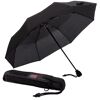 Taschenregenschirm EUROSCHIRM light trek schwarz Regenschirme Taschenschirm Taschenschirme